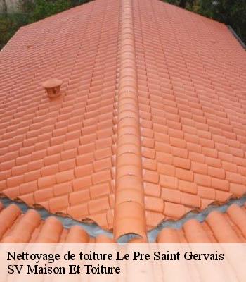 Nettoyage de toiture