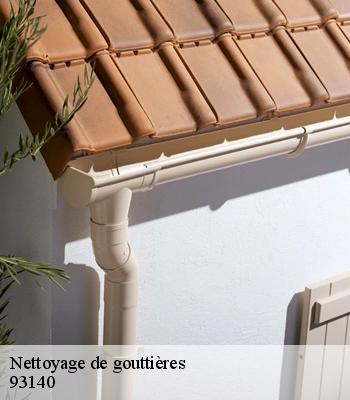 Nettoyage de gouttières
