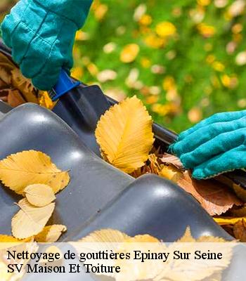 Nettoyage de gouttières