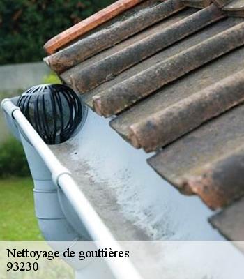 Nettoyage de gouttières