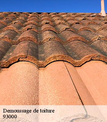 Demoussage de toiture