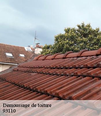 Demoussage de toiture
