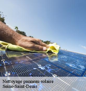 Nettoyage panneau solaire