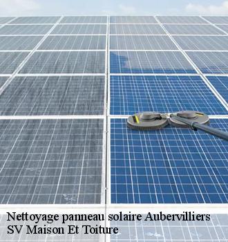 Nettoyage panneau solaire