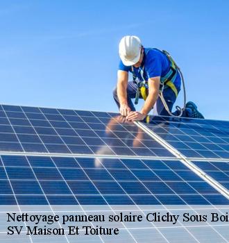 Nettoyage panneau solaire