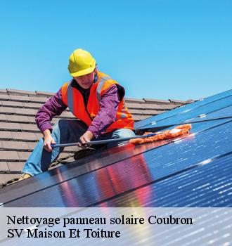 Nettoyage panneau solaire