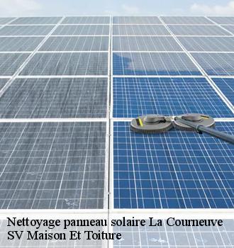 Nettoyage panneau solaire