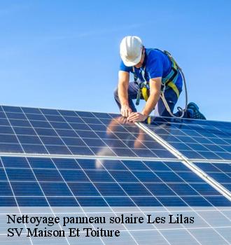 Nettoyage panneau solaire