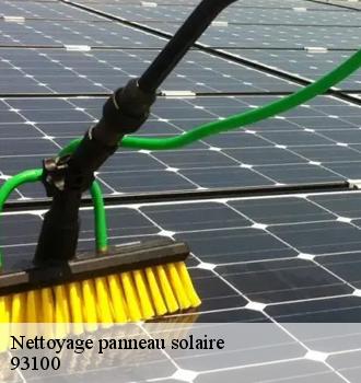 Nettoyage panneau solaire