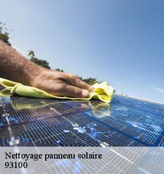 Nettoyage panneau solaire