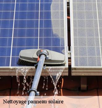 Nettoyage panneau solaire