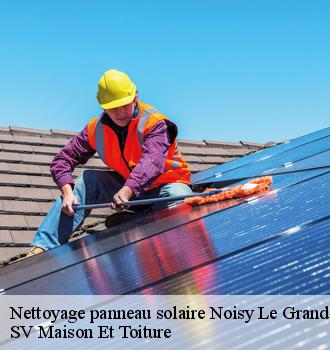 Nettoyage panneau solaire