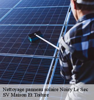 Nettoyage panneau solaire