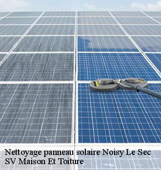 Nettoyage panneau solaire