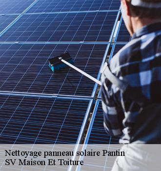 Nettoyage panneau solaire