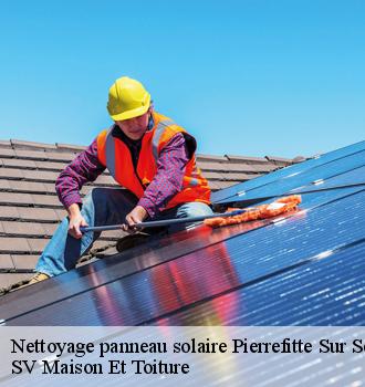 Nettoyage panneau solaire