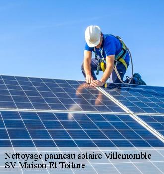 Nettoyage panneau solaire