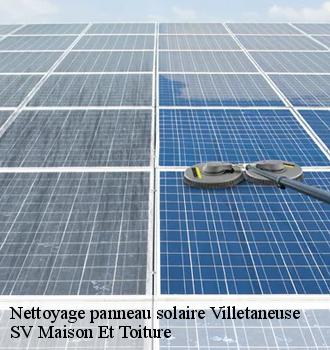 Nettoyage panneau solaire