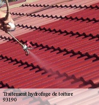 Traitement hydrofuge de toiture
