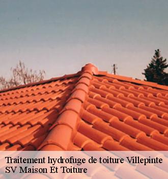Traitement hydrofuge de toiture