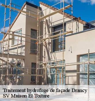 Traitement hydrofuge de façade