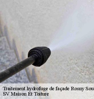 Traitement hydrofuge de façade