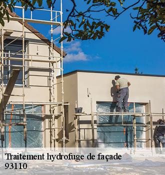 Traitement hydrofuge de façade