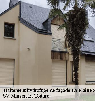 Traitement hydrofuge de façade